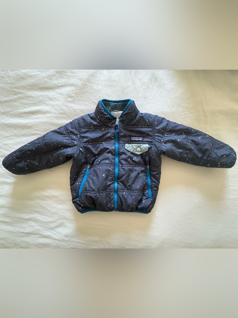 Patagonia Baby Reversible Tribbles Hoody Jacket – Size 2T